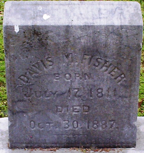 Davis M. Fisher Headstone
