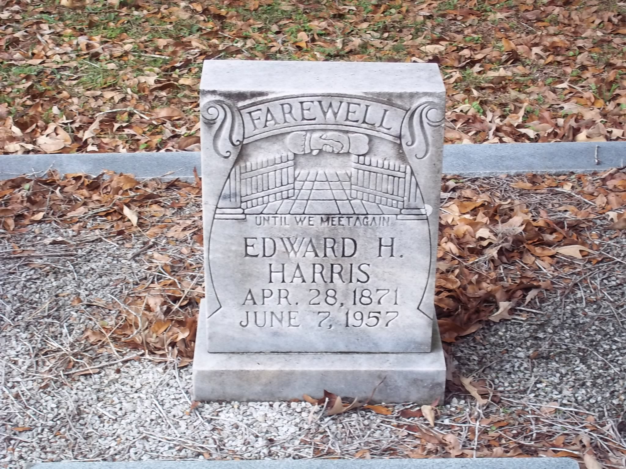 Edward H. Harris Headstone