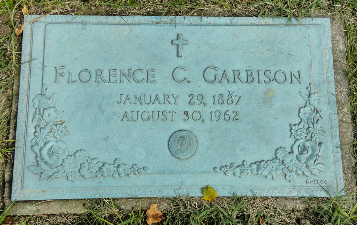 Florence Garbison's Headstone