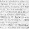 Death Notice, Marion Star, 21 Sep 1900