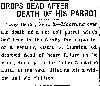 Story on Oscar Higgins death, San Jose Evening News, Sep 4, 1915